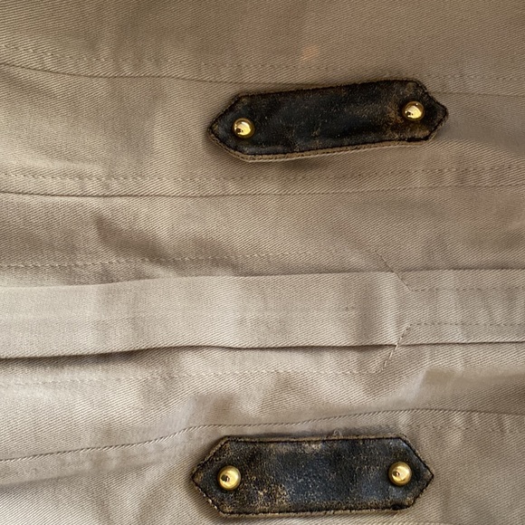 Authentic Roberto Cavalli Jacket Tan size 0-4  XS - Picture 4 of 15